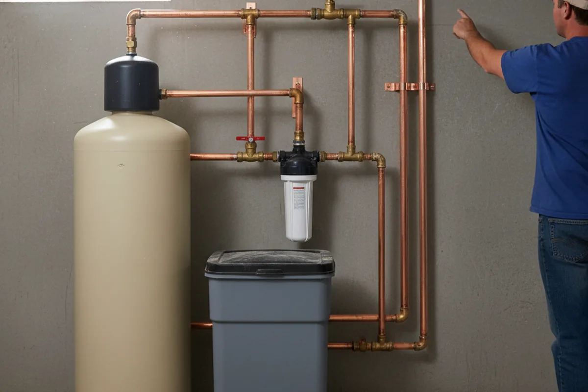 Whole-house water treatment system installed in Cherry Tree
